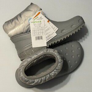 Crocs Women's Classic Neo Puff Shorty Boot W Snow 7